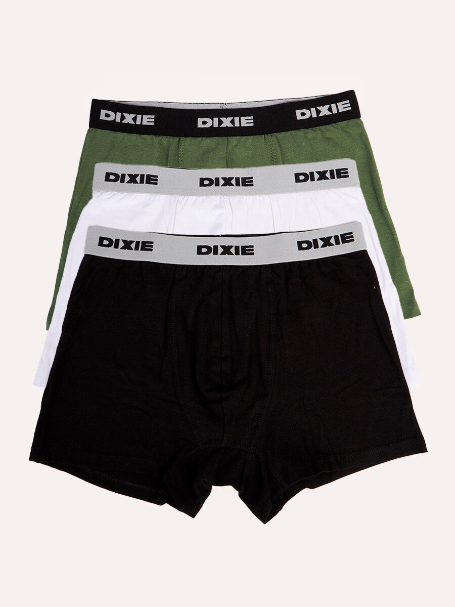 BOXER TALILLOS26 DIXIE Militar/blanco/negro