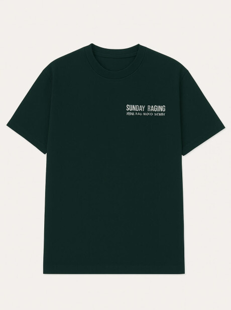 REMERA RACING NEGRO