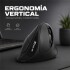 Mouse Vertical Inalámbrico Xtrike Me GW-301 4000 DPI Negro 1