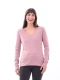 REMERA BASICA PETRA RIBB ROSADO