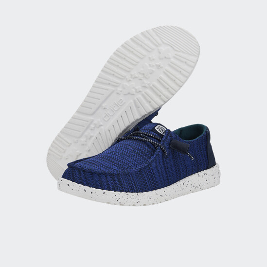 Calzado Hey Dude Wendy Sport Mesh Azul