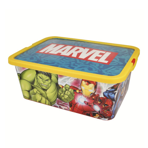 Caja Organizadora Infantil Avengers 13 Lts Plástica U