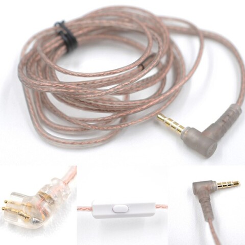 Cable In-ear KZ Profesional pin C con Mic Unica