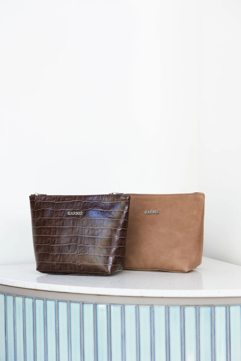 Necessaire de cuero Kim 
