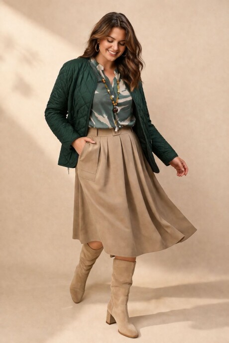 POLLERA CAILIN Beige