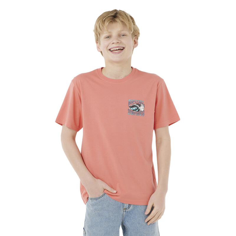 Remera Rip Curl Hazed & Tubed Tee Niño - Rosa Remera Rip Curl Hazed & Tubed Tee Niño - Rosa