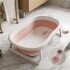 Bañito Plegable Cambiador Baño Bañera Bebes Ducha Banito Imback Color Rosa Bañito Plegable Cambiador Baño Bañera Bebes Ducha Banito Imback Color Rosa