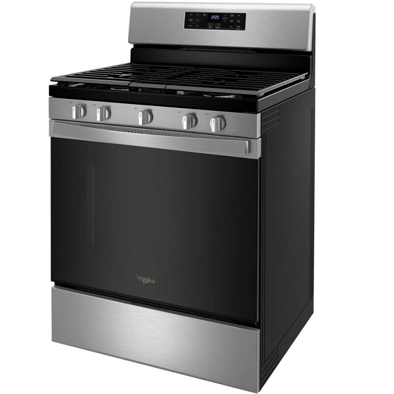 ESTUFA AL PISO WHIRLPOOL, 30", 5 QUEMADORES SELLADOS, A GAS 001