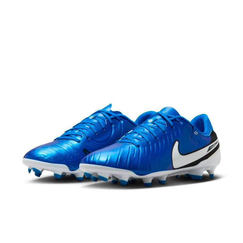 Championes de fútbol Nike Legend 10 Academy Fg/Mg de Hombre Azul