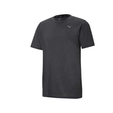 REMERA PUMA PERFORMANCE HEATHER Black