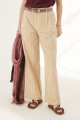 PANTALON LINO TIM BEIGE