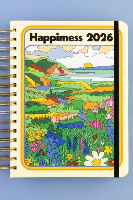 AGENDA MONOBLOCK HAPPIMESS A5 DIARIA ANILLADA 2026 - MI SUEÑOS ME NECESITAN AGENDA MONOBLOCK HAPPIMESS A5 DIARIA ANILLADA 2026 - MI SUEÑOS ME NECESITAN