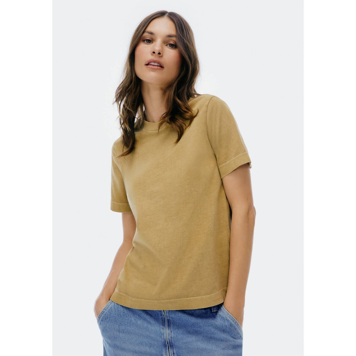 BLUSA MM FEM - MARROM MEDIO 