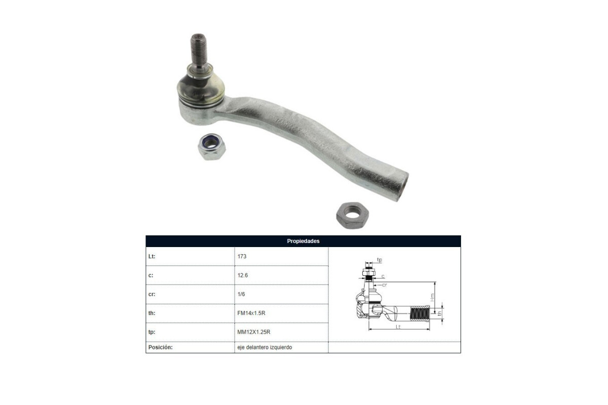 Puntero Geely 515, Toyota Yaris 06-25 Der/Izq Puntero Geely 515, Toyota Yaris 06-25 Der/Izq