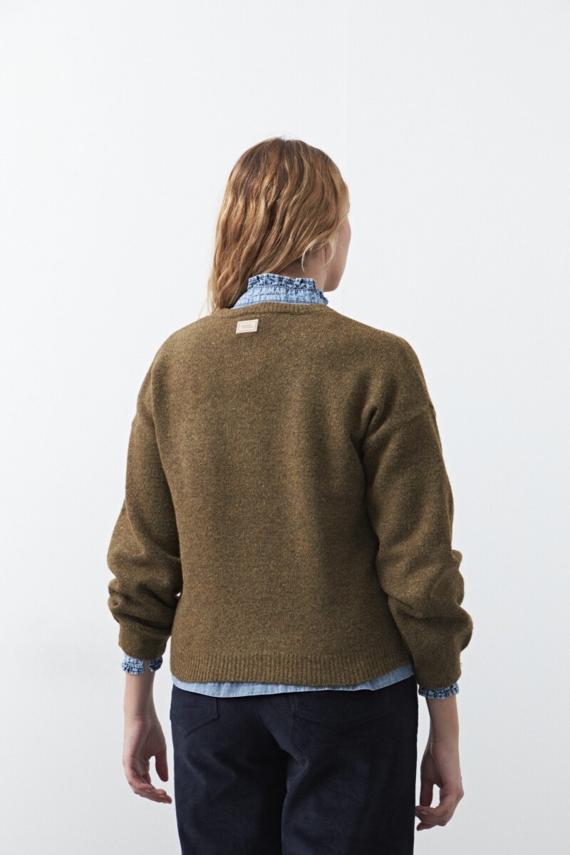 SWEATER VACANCES Verde Musgo