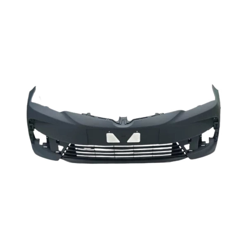 PARAGOLPE DELANTERO NEGRO LISO CON REJILLA SIN AGUJERO SENSOR Paragolpe Delantero Negro Liso Con Rejilla Sin Agujero Sensor