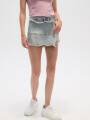 Short Grelo Celeste