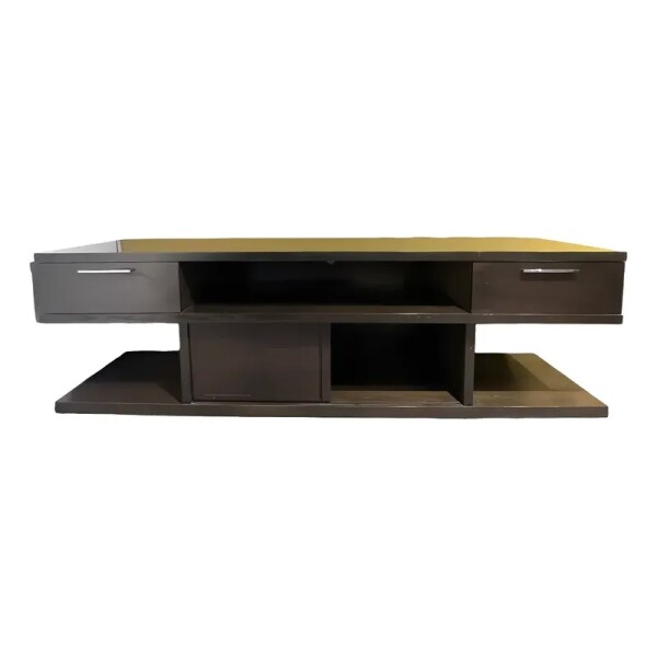 Rack para tv de madera "Ruanda" - MERCADERIA CON DETALLES Rack para tv de madera "Ruanda" - MERCADERIA CON DETALLES