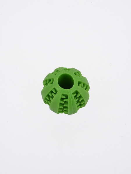 PELOTA LIMPIADORA DE DIENTES 15 X 9.8 CM (12) MD VERDE