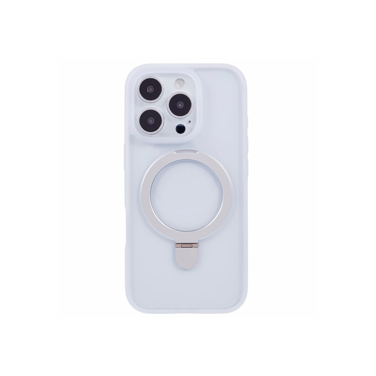 Protector para iPhone 16 Pro MagSafe soporte color blanco 