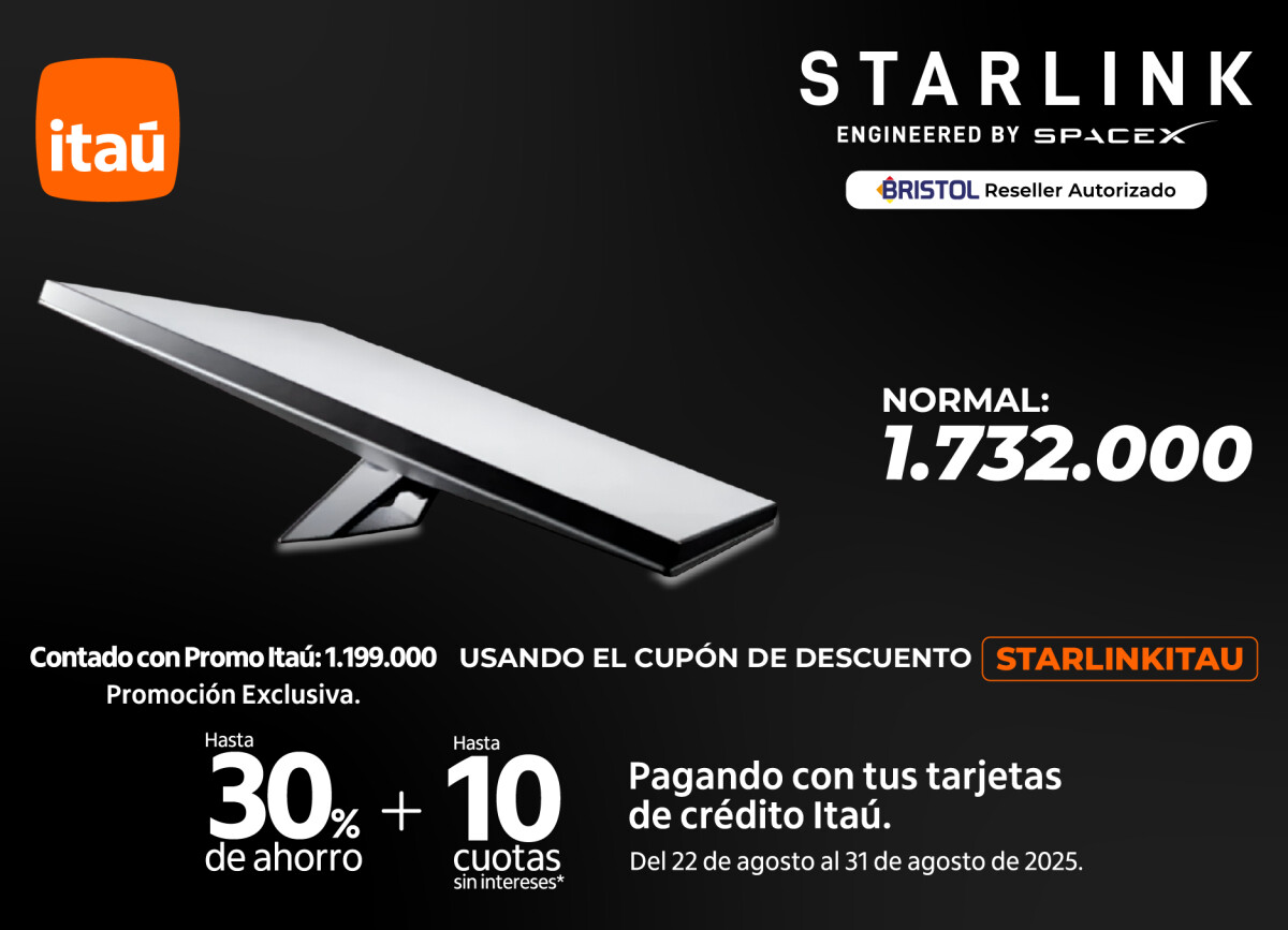 Popup Itau Starlink
