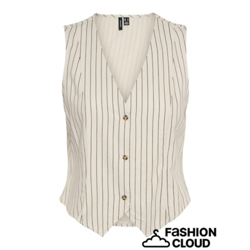 VMMYMILO S/L WAISTCOAT WVN GA Silver Lining