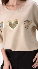Sweater suna Beige