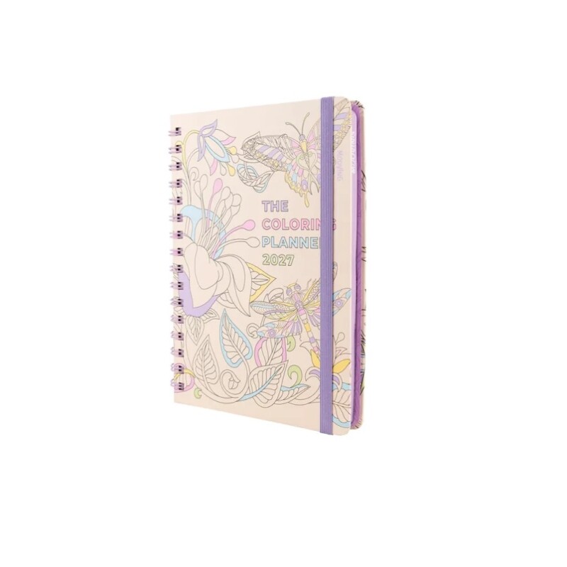 Agenda 2027 Mooving The Coloring Planner Semanal15 x 21 cm AGENDA MOOVING THE COLORING 2027 SEMANAL