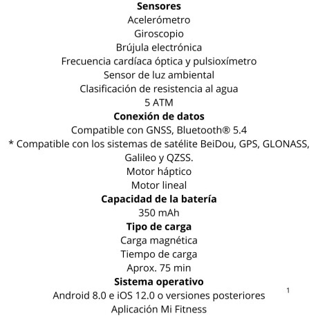 Smartband Xiaomi 9 Pro V01