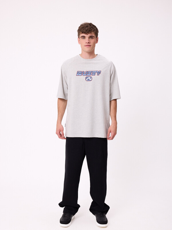 T-SHIRT AROON RUSTY Gris Melange