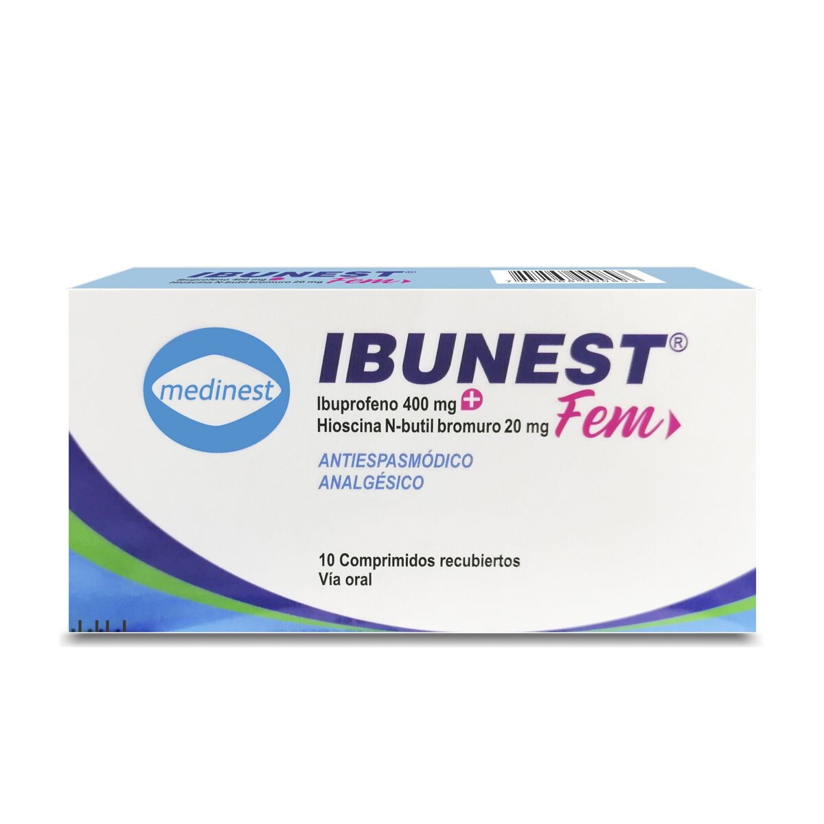 IBUNEST FEM CJ X 10 COMPRIMIDOS 