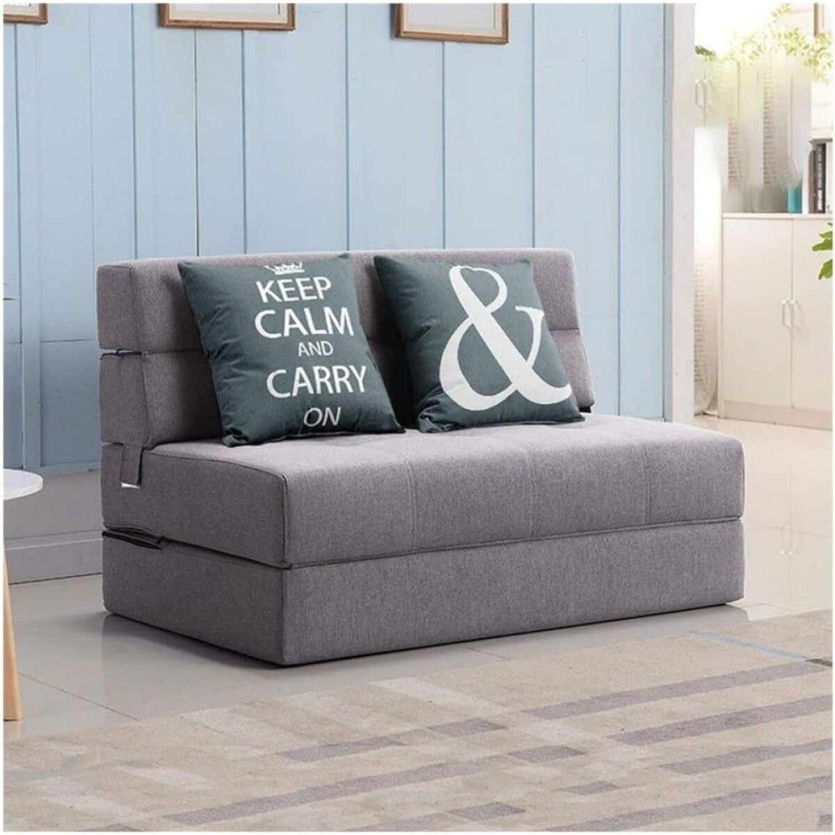Sofa cama Foldie 2 cuerpos - Gris 