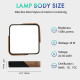 Luminaria Plafon Led 30 X 30cm Metal Y Madera Varios Colores Luminaria Plafon Led 30 X 30cm Metal Y Madera Varios Colores