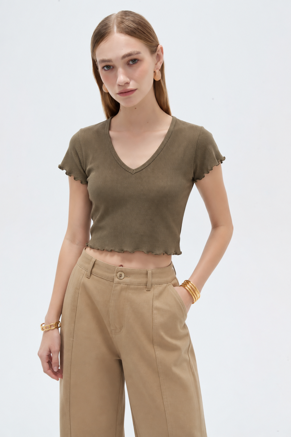 Remera Canar Taupe / Mink / Vison