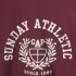 GRAPHICS - SS EDITOR TEE SUNDAY ATHLETIC TUSCAN RED