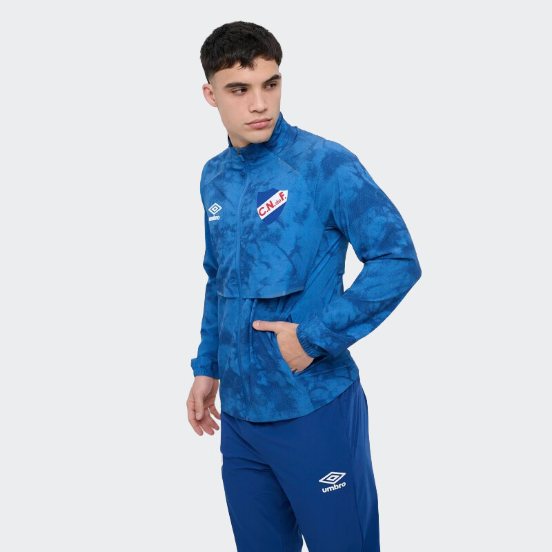 Campera Umbro Grok Nacional Oficial Azul