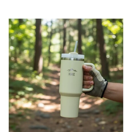 Termo Mega Sip 1180 ML Hike Color Crema