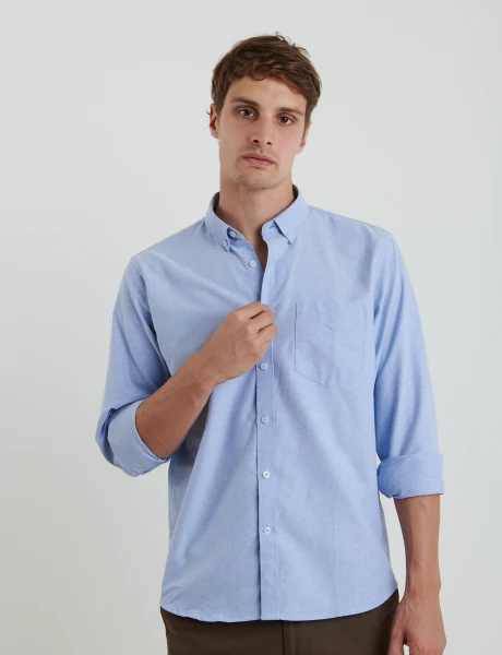 012621 CAMISA HARRY Azul