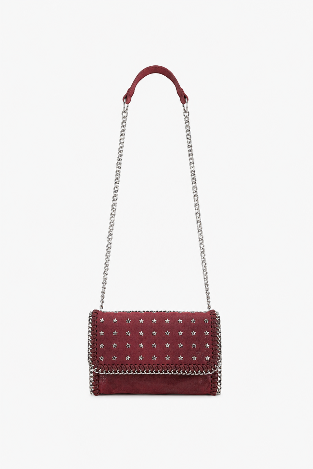 Cartera Vieri Rojo Oscuro