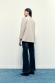 Blazer oversized beige