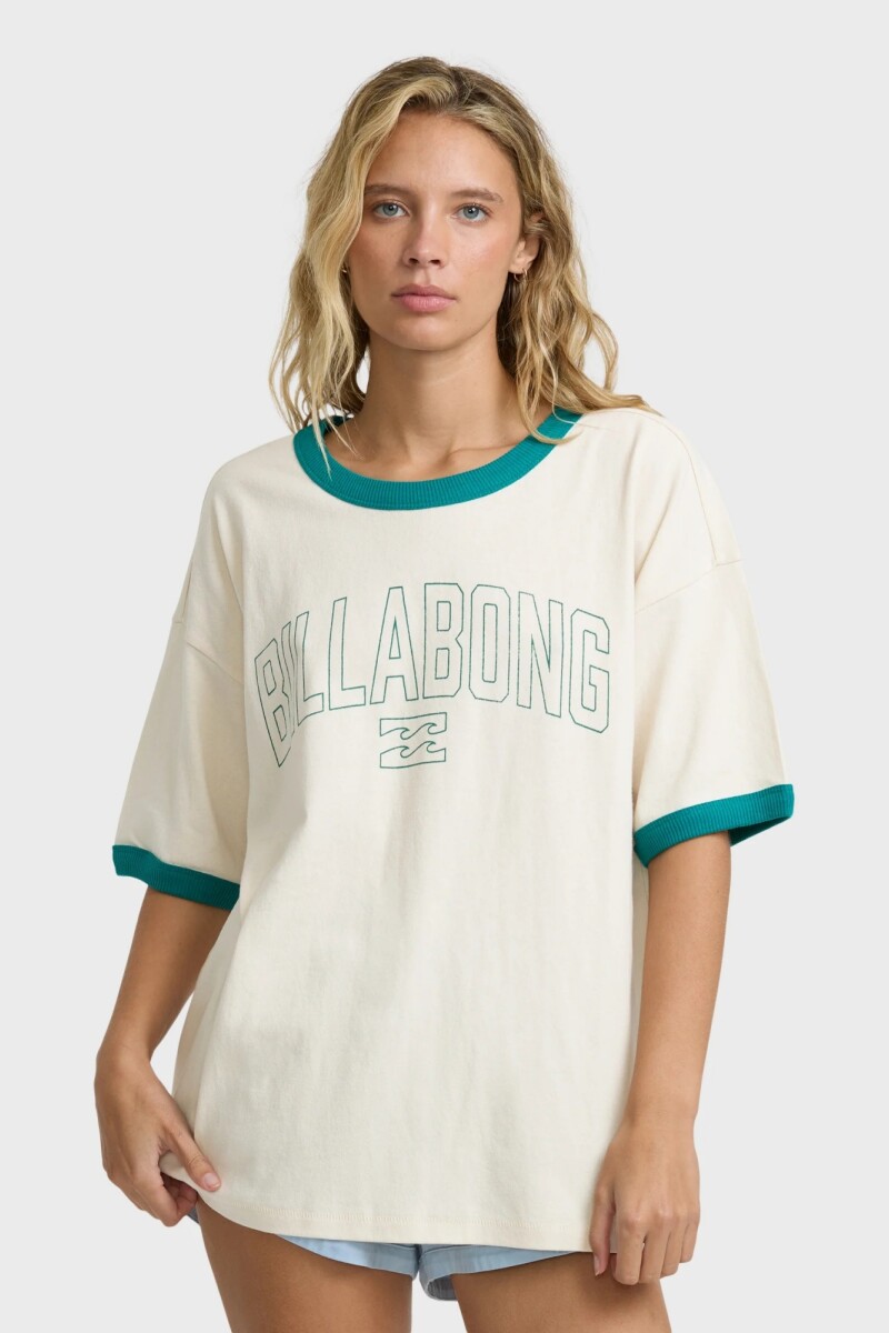 REMERA GO WEST RINGER SS TEE 6-beige