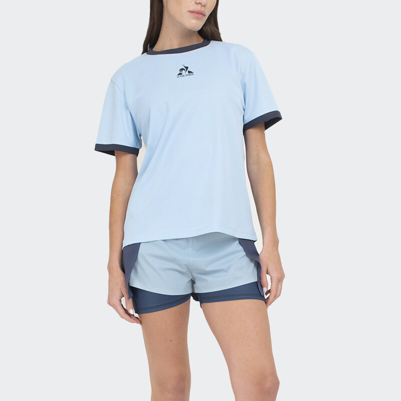 Remera Le Coq Sportif Tennis Classic Azul