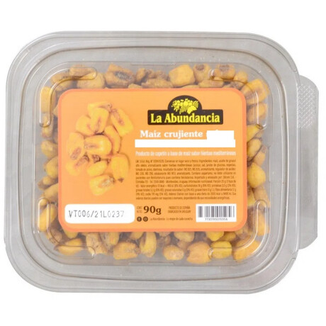 MAIZ CRUJIENTE CON SAL LA ABUNDANCIA POTE 90G MAIZ CRUJIENTE CON SAL LA ABUNDANCIA POTE 90G