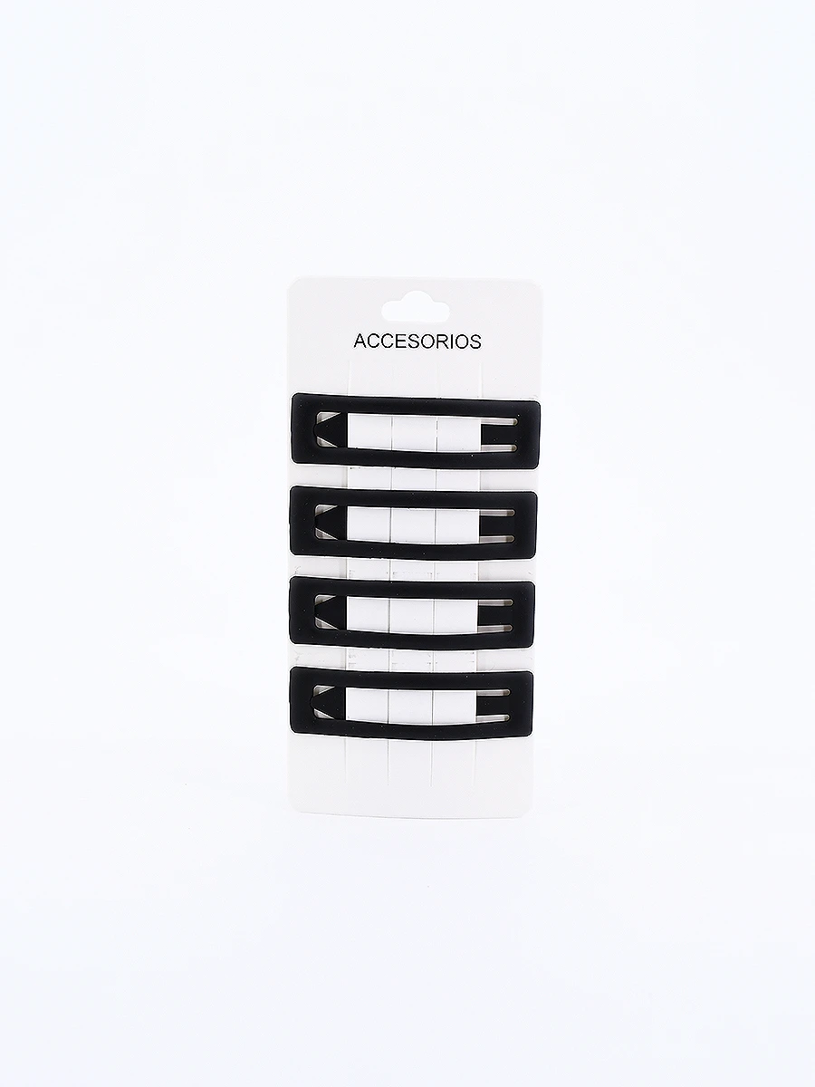 BROCHE SET X 4 - NEGRO 