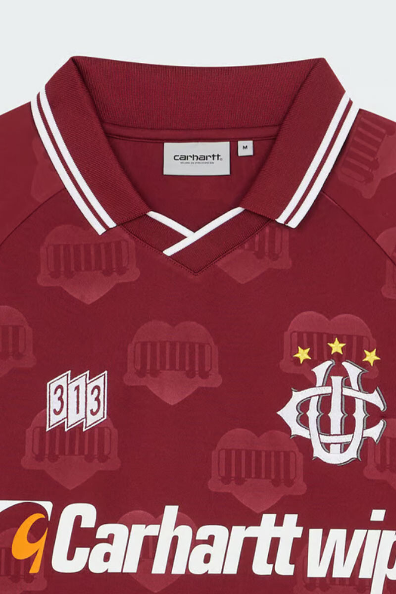 S/S Hartts Football T-Shirt Bordo