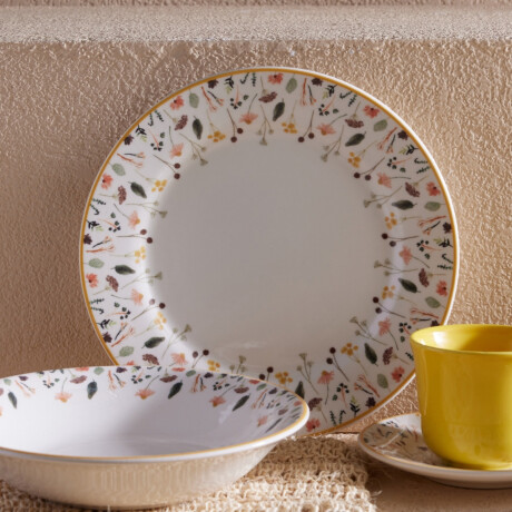 Plato Llano Pando Ashley 24 cm Loza Plato Llano Pando Ashley 24 cm Loza