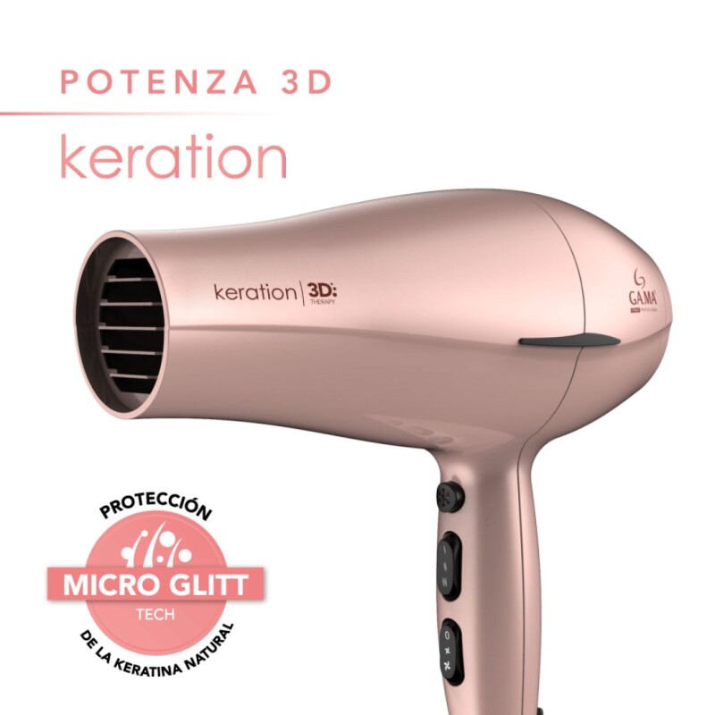 Secador Gama Ac Diva Keration 3D Ion Plus Secador Gama Ac Diva Keration 3D Ion Plus