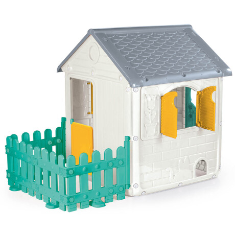 Casita Para Niños Europea C/ Cerco Jardín Dolu Grande Casita Para Niños Europea C/ Cerco Jardín Dolu Grande