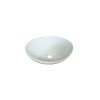 Bacha de apoyo Oval 41x33 cm blanco Brillante Dmc Bacha De Apoyo Oval 41x33 Cm Blanco Brillante Dmc
