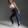 Legging Training Form Stash Hi-Rise Compression Tights Mujer Midnight/white